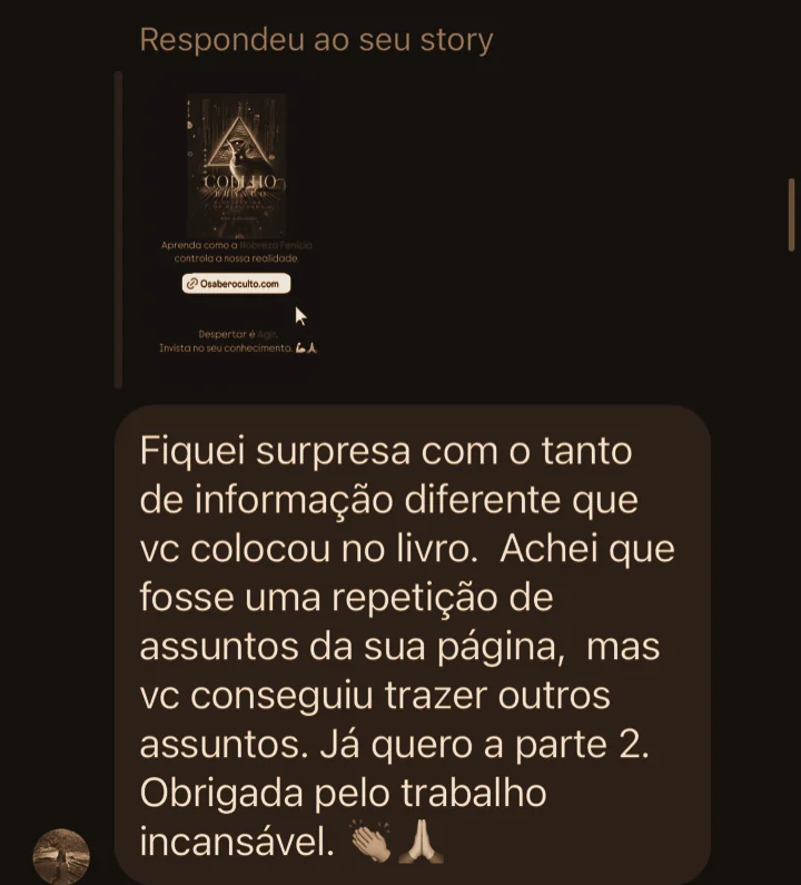 Depoimento de leitora: surpresa com a quantidade de informação inédita